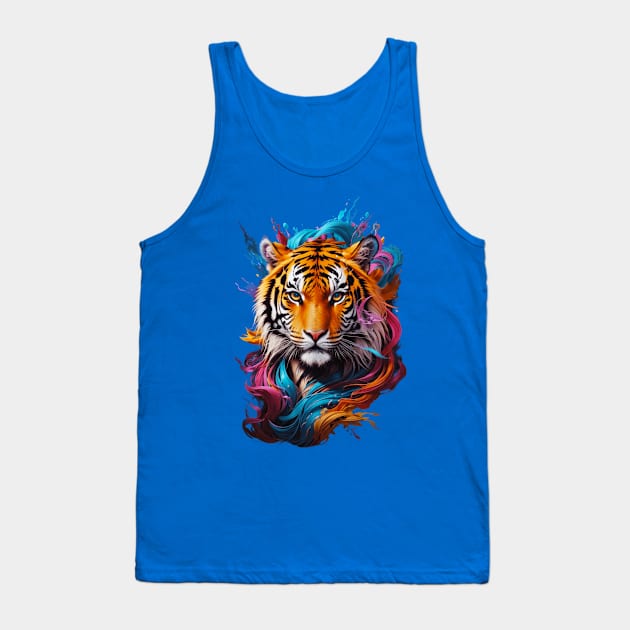 Tiger Power Tank Top by Scar